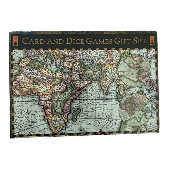 Card and Dice Games Gift Set Robert Frederick Limited 2004 Innovage New Sealed - Picture 10 of 10